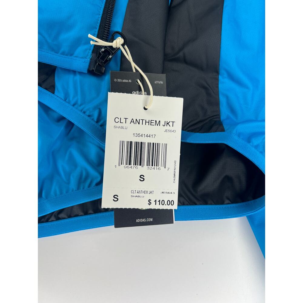 Adidas Charlotte FC Jacket Reversible Anthem Full Zip MLS Blue Size Small Men's - Picture 10 of 11